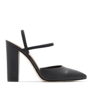 Never worn black high heel